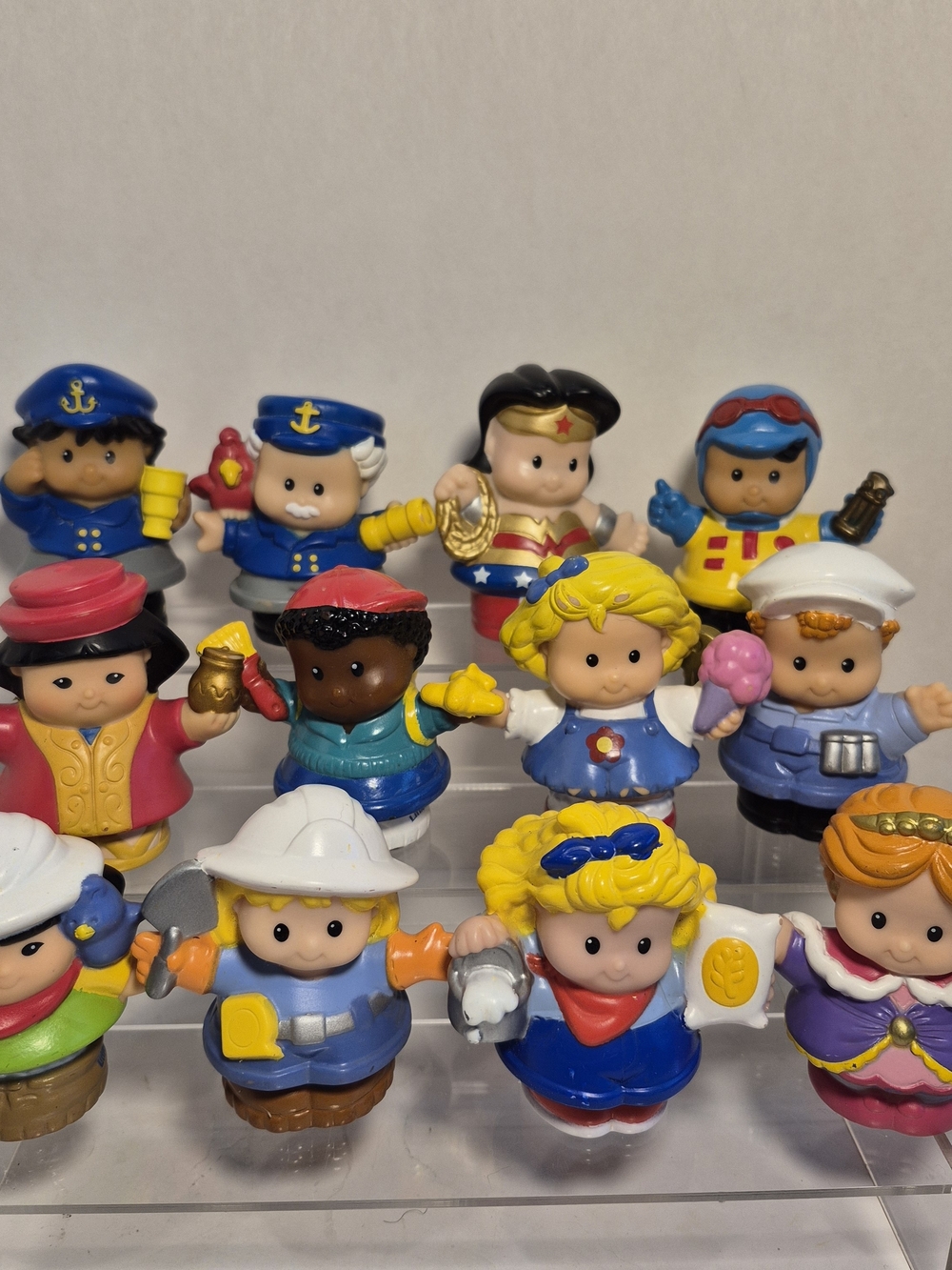Fisher Price Little People Lot Of 12 Vintage Figures Chunky Early 2000s